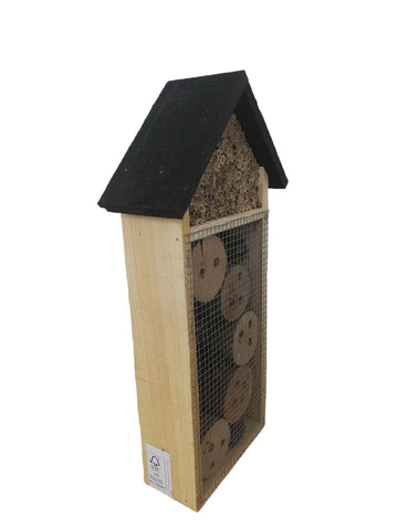 Bijenhotel insectenhotels.com 'Nikki' 39 x 19,5 x 8 cm