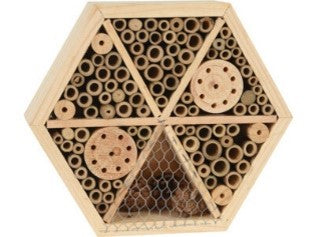 Insectenhotel Hexagon 30 x 8 x 26 cm