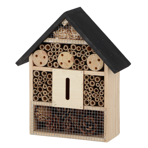 Basic insectenhotel L  24,6 x 9,5 x 29 cm