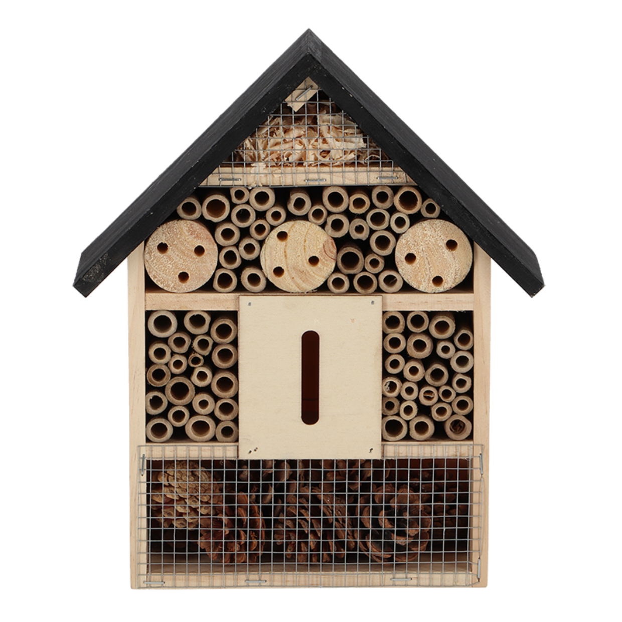 Basic insectenhotel L  24,6 x 9,5 x 29 cm