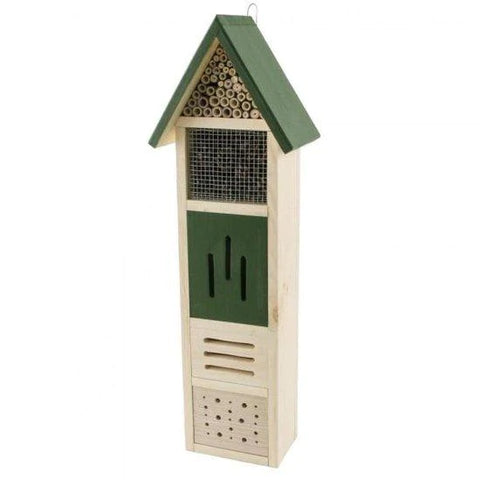 Insectenhotel Groen|Wit 65x21x12,5 cm