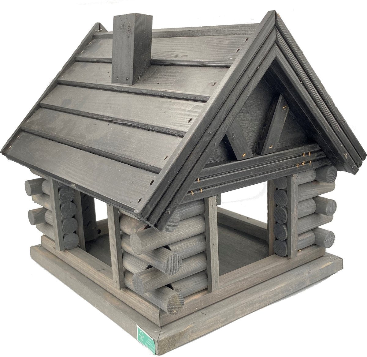 Groot voederhuisje op paal - Vogelvoederhuisje 156 cm