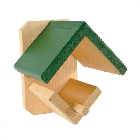 Pindakaaspothouder hout 13,5 x 16 x 14 cm