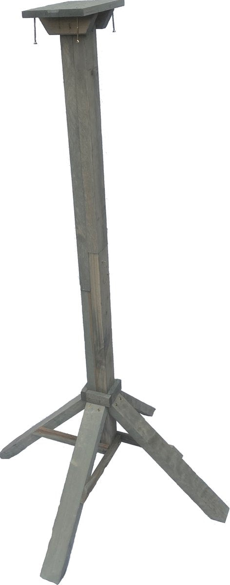 Groot voederhuisje op paal - Vogelvoederhuisje 156 cm