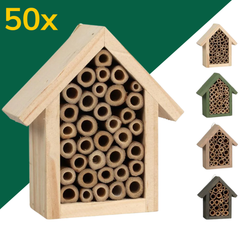 Insectenhotel Klein 50 stuks