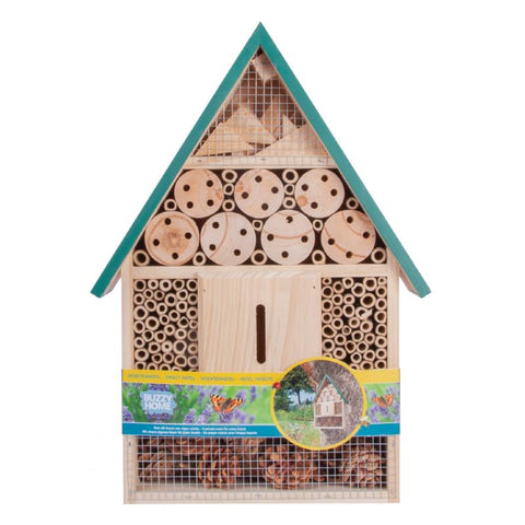 Insecten Hotel Groen 28 x 8,5 x 39.5cm