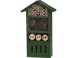 Insectenhotel groen 20 x 10 x 33 cm