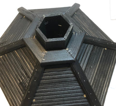 VOGELVOEDERHUISJE MET VOEDERSILO BLOKHUT 35 X 40 X 48 CM (met standaard twv 19,95)