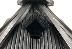 Vogelvoederhuisje met Standaard - 123 cm - Grijs - FSC