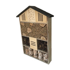 Groot Insectenhotel 11,5 x 57 x 79 cm Bijen- vlinderhotel