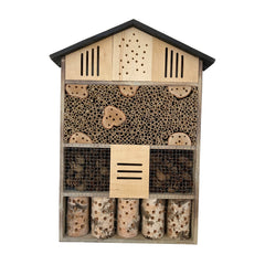 Groot Insectenhotel 11,5 x 57 x 79 cm Bijen- vlinderhotel