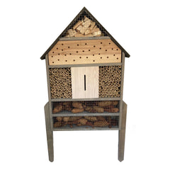 Insectenhotel groot vrijstaand 11,5 x 57 x 80 cm Bijenhotel
