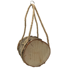 Bijenhotel berk hangend bamboe 16 x Ø13 cm Insectenhotel