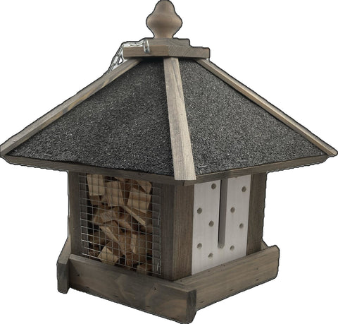 Insectenhotel - Hangend aan ketting - 41 x 49 x 40 cm