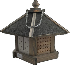 Insectenhotel - Hangend aan ketting - 41 x 49 x 40 cm
