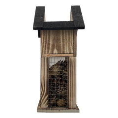Insectenhotel Bloempot groot 18 x 15 x 35 cm Dennenappel