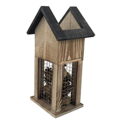 Insectenhotel Bloempot groot 18 x 15 x 35 cm Dennenappel