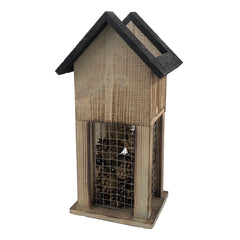 Insectenhotel Bloempot groot 18 x 15 x 35 cm Dennenappel