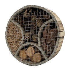 Insectenhotel Rond Ø 25 x 7 cm. Bijenhotel