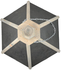 Vogelvoederhuisje hangend 41 x 49 x 40 cm - Vogelhuisje