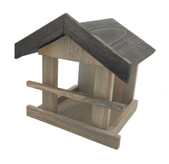 Vogelvoederhuisje - Wandmodel Vogelhuisje - FSC Hout - 21x23x26 cm