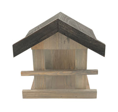 Vogelvoederhuisje - Wandmodel Vogelhuisje - FSC Hout - 21x23x26 cm
