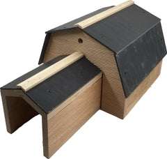 Egelhuis 28,5 x 50 x 22,5 cm met Lei-dakje Duurzaam