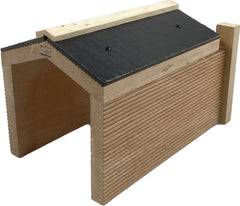 Egelhuis 28,5 x 50 x 22,5 cm met Lei-dakje Duurzaam