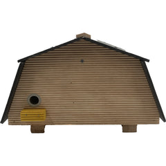 Hommelhotel XL 28 x 30 x 18 cm Insectenhotel met Leien dak