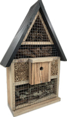 Insectenhotel met hommelhotel 10 x 34 x 54 cm bijenhotel