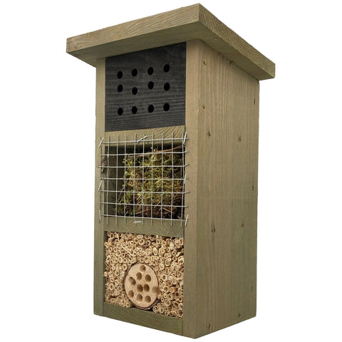 Bijenhotel 14 x 11 x 30 cm - Insectenhotel