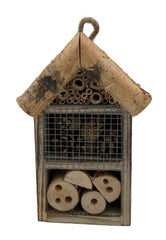 Klein Insectenhotel Hangend 14 x 10 x 21 cm Bijenhotel