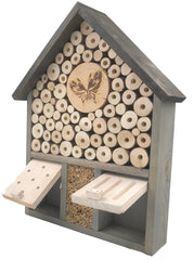 Bijenhotel 9 x 29 x 40 cm - Insectenhotel Vlinderhotel