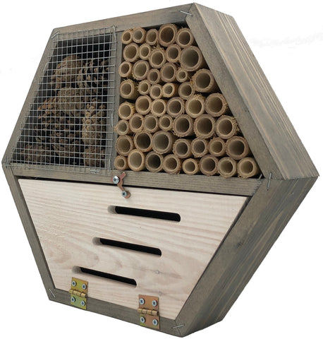 Vlinderhotel Insectenhotel 9 x 30 x 27 cm. - Bijenhotel