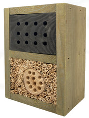 Bijenhotel Insectenhotel 14 x 11 x 20 cm.