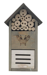 Vlinderhotel 19 x 11 x 33 cm Insectenhotel Vlinder