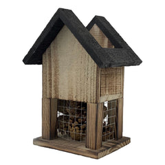 Insectenhotel Bloempot klein 15 x 14 x 22 cm Dennenappels