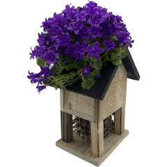 Insectenhotel Bloempot klein 15 x 14 x 22 cm Dennenappels