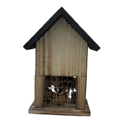 Insectenhotel Bloempot klein 15 x 14 x 22 cm Dennenappels
