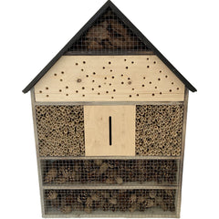 groot Zelfstaand Insectenhotel 11,5 x 57 x 79 cm Bijenhotel