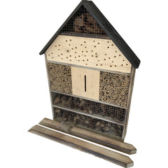 groot Zelfstaand Insectenhotel 11,5 x 57 x 79 cm Bijenhotel