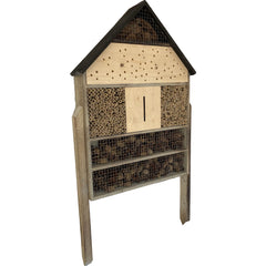 groot Zelfstaand Insectenhotel 11,5 x 57 x 79 cm Bijenhotel