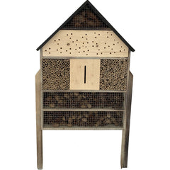 groot Zelfstaand Insectenhotel 11,5 x 57 x 79 cm Bijenhotel