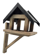 Vogelvoederhuisje hangend - Vogelhuisje tuinvogels 21x21x21 cm