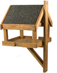 Vogelvoederhuisje Wand - Vogelhuisje FSC Hout - 26x26x28 cm