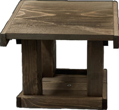 Hangend Vogelvoederhuisje - FSC Hout - Vogelhuisje 28x27x27 cm