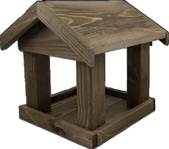 Hangend Vogelvoederhuisje - FSC Hout - Vogelhuisje 28x27x27 cm