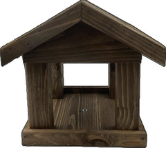 Hangend Vogelvoederhuisje - FSC Hout - Vogelhuisje 28x27x27 cm