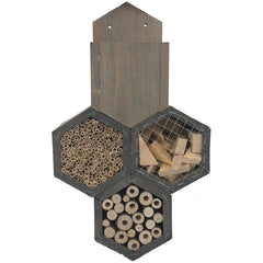 Bijenhotel met Bloempot 33 x 23 x 11 - Insectenhotel