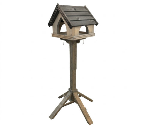 Vogelvoederhuisje met Standaard 123 cm – 39 x 36 x 32 cm